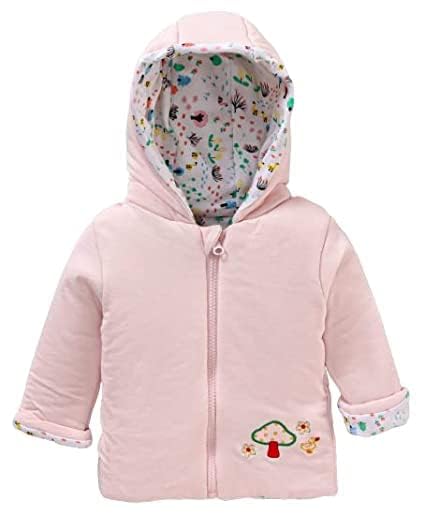 Buy Mini Berry New Reversible Hooded Winter Jacket With Zipper