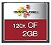 Produktbild Maxflash Compact Flash (CF) Card 2GB Speicherkarte (original Handelsverpackung)