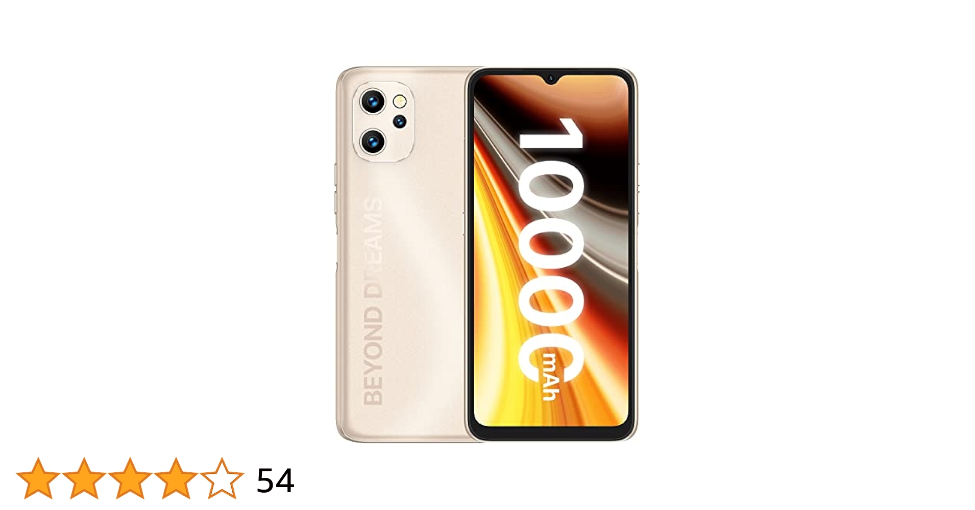 SIMフリースマホ UMIDIGI Power 動作品 ゴールド Amazon | UMIDIGI Power 7 Max スマートフォン 10000mAh