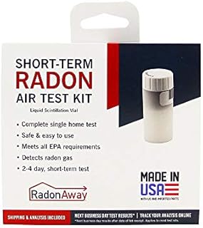 RadonAway® Short-Term Radon Test Kit for Air