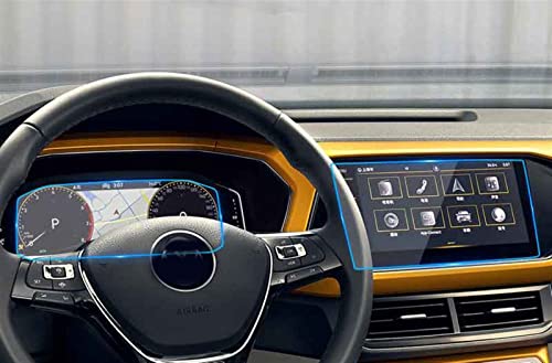 Verre trempé autoradio VW T-Cross évite rayures écran GPS