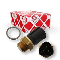 febi bilstein 36563 Thermoschalter für Kühlerlüfter, mit Dichtring , 1 Stück, Gold