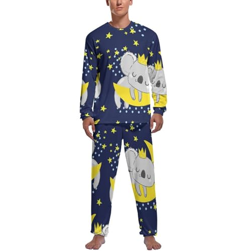 Ensemble de pyjama homme koala avec haut et pantalon long