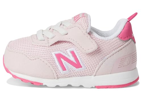 New Balance Kids 515 V1 New-b Hook and Loop Sneaker, Rose Sugar/Dragon Berry, 8 Wide US Unisex Toddler4