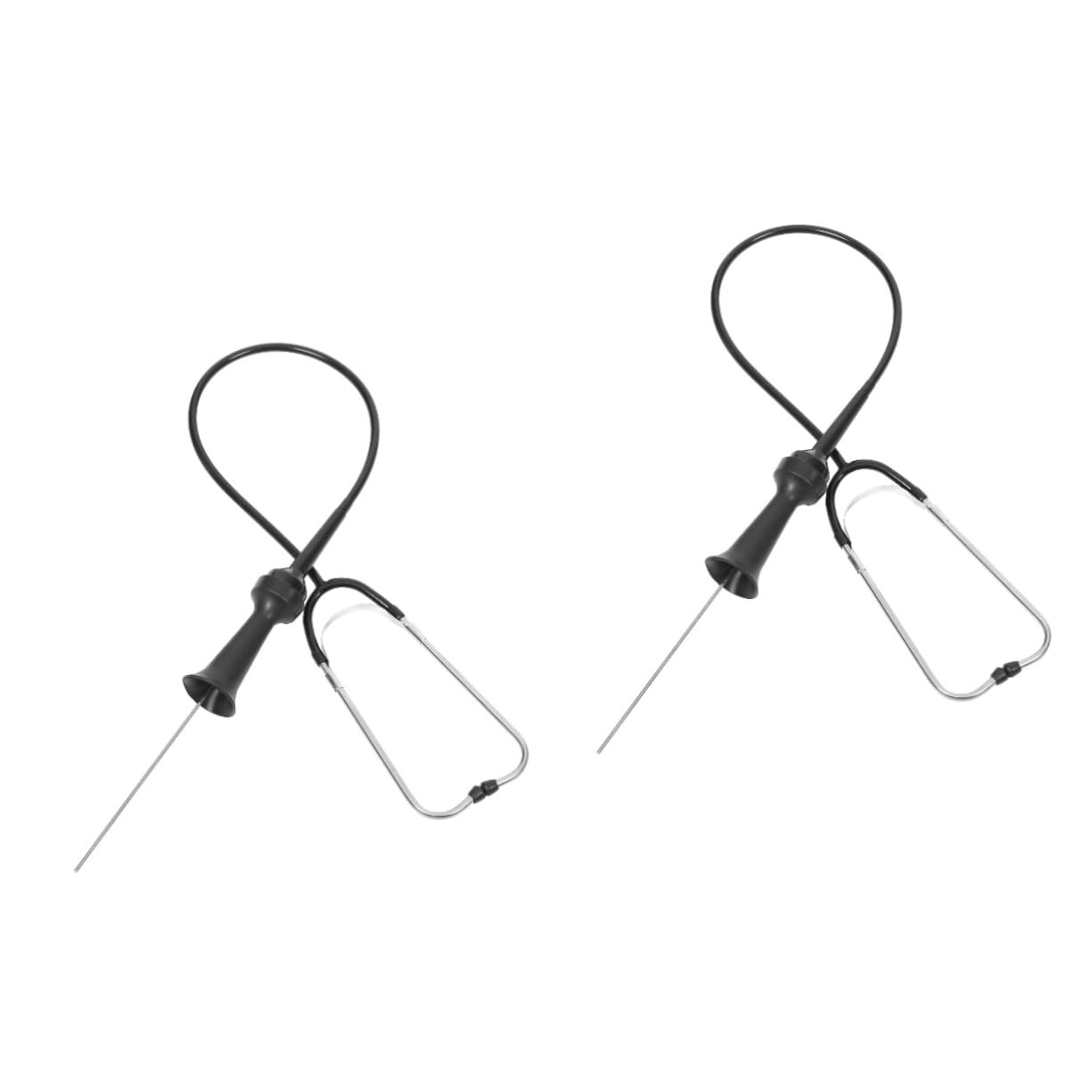 ULTECHNOVO 2piezas Estetoscopio Mecánico para Motores De Automóvil Herramienta De Detección De Ruido De Alta Precisión para Mecánicos y Aficionados Al