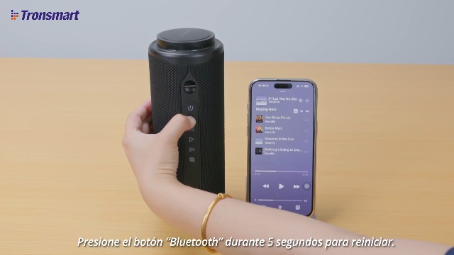 Cassa Bluetooth Tronsmart T8 40W Portatile – IPX7, Batteria 18h, Luci LED, EQ Su App, Per Esterni E Campeggio