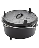 Groenberg Feuertopf Askja Pot 7 L Koch Topf Dutch Oven Camping Outdoor Gusseisen