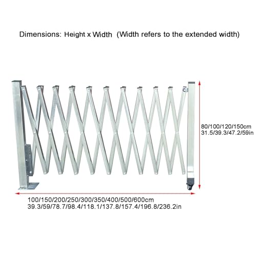 Barrière de sécurité rétractable en acier inoxydable haut de gamme - 8