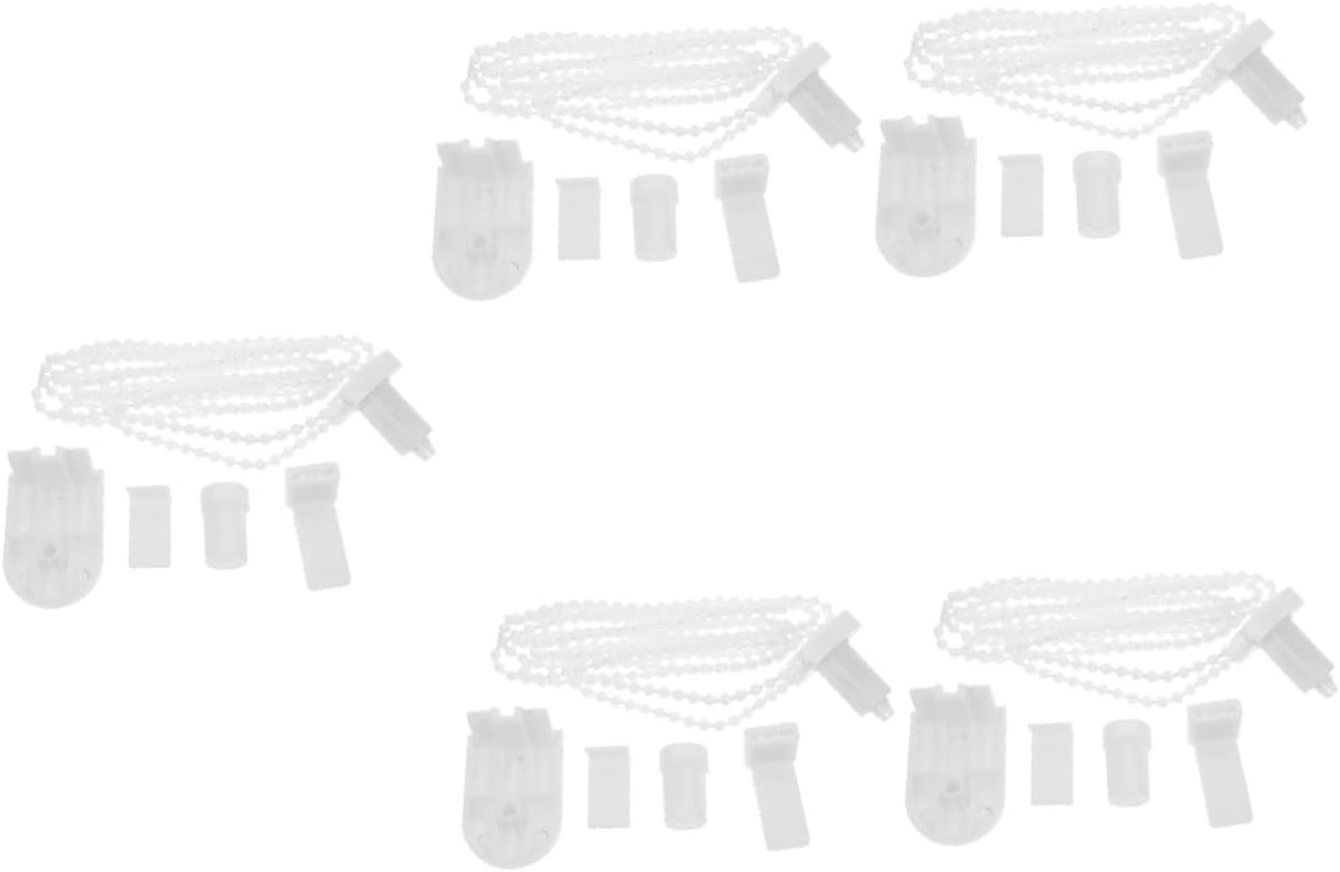 Cabilock 5sets Roller Blind Fittings Kit Blackout Window Shades Blind Mounting Bracket