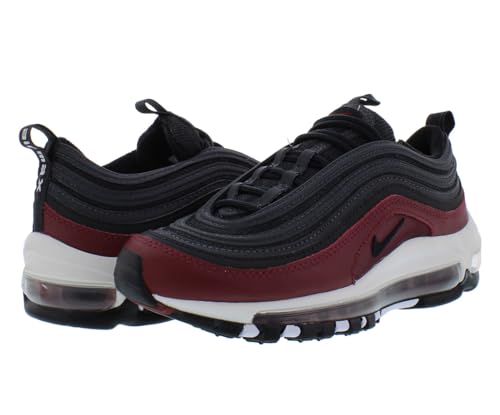 Nike Air Max 97 GS Boys Shoes Size 4.5, Color: Black/Red-Black2