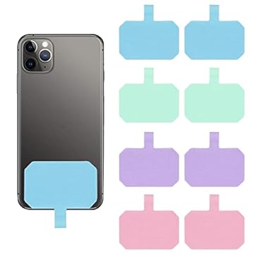 flintronic Cordino per Telefono Patch, 8 Pezzi Cordino per Cellulare Patch di Ricambio Universale