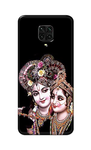 Image of PRINTFIDAA� Printed Hard Back Cover Case for Mi Poco M2 Pro Back Cover (Radha Krishna) -2808