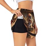 Design et taille tendance : nos shorts de sport pour femme sont disponibles dans un design imprimé tendance et sont disponibles dans des tailles allant de S à 2XL. Veuillez consulter notre tableau des tailles avant de choisir votre taille
