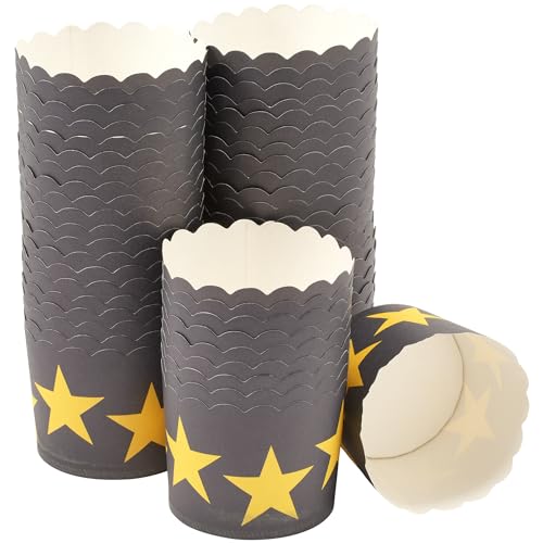 Caissettes à cupcakes pour décoration de table d'anniversaire étoilée et chic - 2