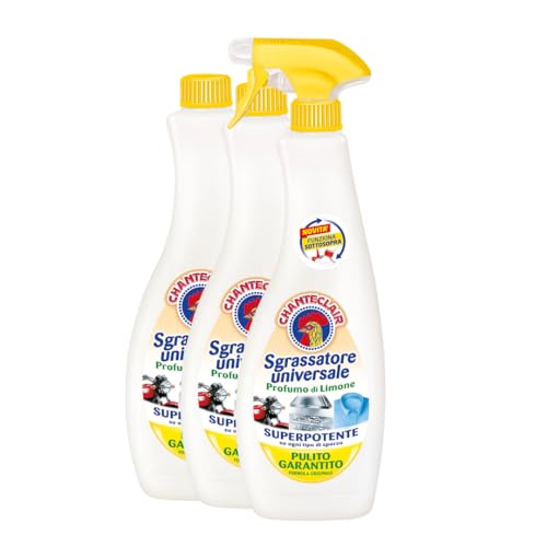 Chanteclair - Sgrassatore Universale Limone Spray + 2 Ricariche