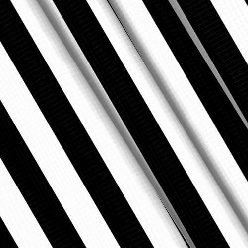 ADecor Waterproof Beach Blanket, Black & White Stripe Sand Free Beach Mat, Large 78''×86'' Foldable Compact Beach Blanket for 1-4 Adults with Stakes, Beach Vacation Essential Accessory Must Haves by ADecor - Image 7