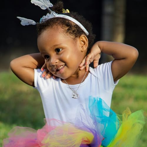 Real 925 Sterling Silver Unicorn Necklace, Unicorn Jewelry for Women and Girls, Kids Necklace for Girls3