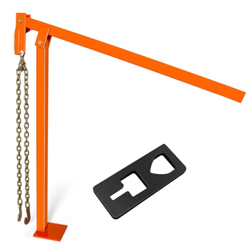 MAHOOMMAKH T-Post Puller Fence Post Puller - Post Puller of Remove T-Posts Wooden Fence Posts Cement Plugs or Small Tree Stumps