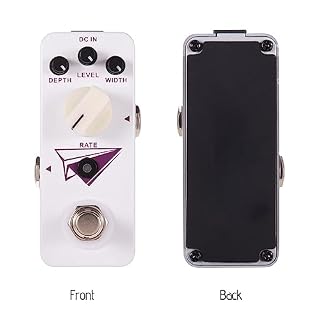 OUSIKA Pédale de flanger Multi-fréquences numérique Pédale d’effet for Guitare électrique Série Micro Pédale compacte Pédale d’effet for Guitare Tuner - Les Beatles, Paul McCartney, John Lennon, RIngo Starr, George Harrison OUSIKA Pédale de flanger Multi-fréquences numérique Pédale d'effet for Guitare électrique Série Micro Pédale compacte Pédale d'effet for Guitare Tuner – Image 2