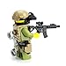 Battle Brick 1.6 Inches Tall Marine Expeditionary Unit (MEU) Visit Board Search Seizure Custom Minifigure | Genuine Military Minifig | Legs Printed in USA | Great Gift for Ages 10+ to Adult AFOL