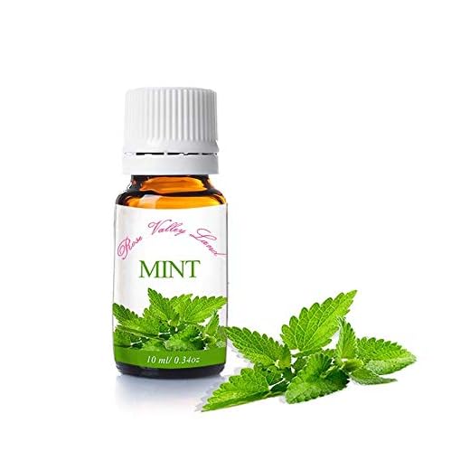 Mint Essential Oil - Refreshes and energizes the spirit and body and reduces stress 10 ml