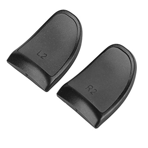 Moderate Hardness L2 R2 Buttons Trigger Extenders Non-Slip Soft Touch Extended Grips For Ps4 Game Controller, Easy To Install(Black) #TOP6