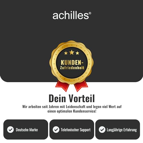 achilles Reisedecke für Hunde, Hundedecke mit weichem Lammfell-Imitat, Hundematte für Reise, Faltbare Liegedecke für unterwegs, Hundebett mit Tasche, waschbar, Schwarz, 100x70cm