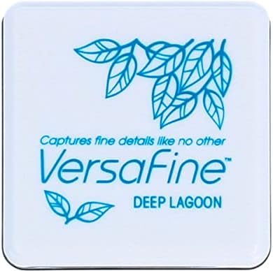 Versafine Small Ink Pads Tsukineko Instant Dry Pigment Ink, Onyx Black