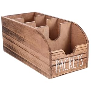 Mobestech Holz Teebeutelablage Organizer 5942