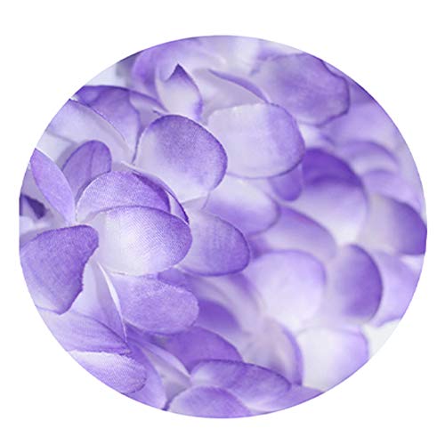 5Pcs/ Set Women's Hawaiian Luau 80Cm Purple Grass Hula Skirt #TOP3