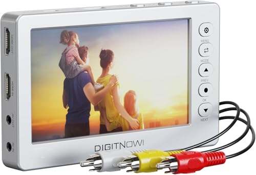 VHS to Digital Converter, Video to Digital Converter,1080P Video Device, Analog to Digital Video Converter, Video & Audio Recording from VCR, VHS, DVD, Tapes, Hi8, Camcorders, Gaming Systems