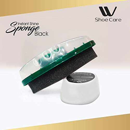 Wbm International Wsd4 Premium Instant Shine Sponge, Black, Brown And Neutral Shoe Cleaner, 11 Ml/Each, 3 Count #TOP2