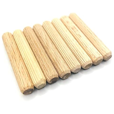 ReplacementScrews Wooden Dowel Pins Compatible with IKEA Part 101356 Wood Dowels (SONGESAND, MALM) (Pack of 8) Cover