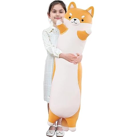 Kekeso Long Shiba Inu Plush Pillow Cover