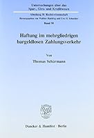 Haftung Im Mehrgliedrigen Bargeldlosen Zahlungsverkehr 3428080629 Book Cover