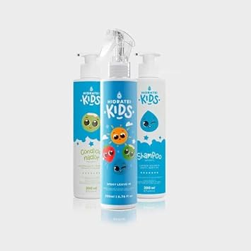 Kit Cuidado Diário Kids Infantil 200ml Fios Limpos E Macios