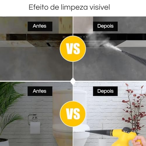 Higienizador Vapor Limpador a Vapor, Limpador a Vapor Portátil, Limpador a Vapor Pressurizado Portát