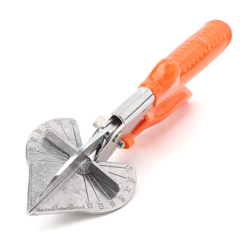 ユニバーサルカッタ 45°-135°調整可能 マルチアングルハサミ モールカッター 電工 バルサ プラスチックカッター マルチアングルシャー プラモデル用工具 万能ハサミ 万能はさみ ワイヤートラフのせん断 木材 プラスチック PVC 切断 作業工具