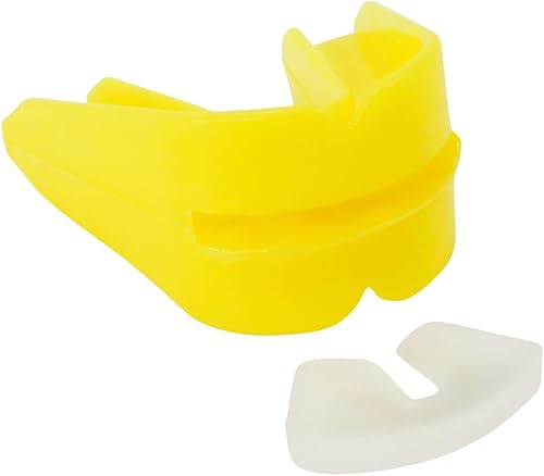 Miniatura 2 de Meister Protector bucal doble moldeable con funda, amarillo