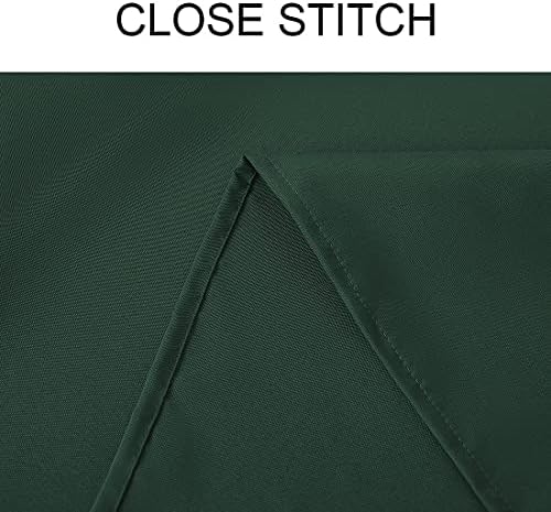 PiccoCasa Table Cloth Wipe Clean Rectangle Tablecloth Wrinkle and Water Resistant Polyester Dining Table Cover Washable for Kitchen Dinning Party 55"x70" (140x178cm) Green