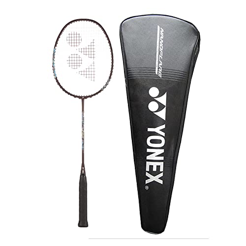 Image of YONEX I-Series Graphite 1 Nanoflare Lite 29iS Badminton Racket with 1 Can Mavis 2000 Shuttlecock Badminton Combo Set (Red)