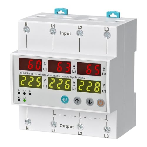 Relais de protection AVR-KT-XXA 80A pour protéger vos moteurs 380V