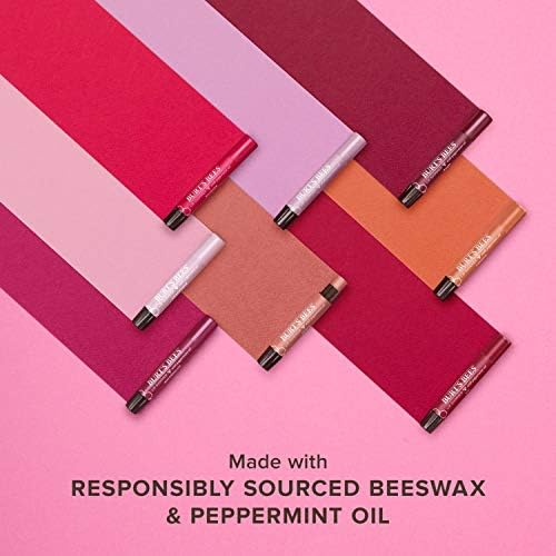 Burt's Bees 100% Natural Origin Moisturising Lip Shimmer, Rhubarb - 1 Tube 1 Count (Pack of 1)