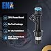 ENA Fuel Injector for FJ319 12569573 Set of 6 Compatible with Isuzu Buick Chevrolet GMC Hummer Oldsmobile Saab Rainier Colorado LUV Trailblazer EXT Canyon Envoy XL XUV H3 Ascender i-290 1999-2008