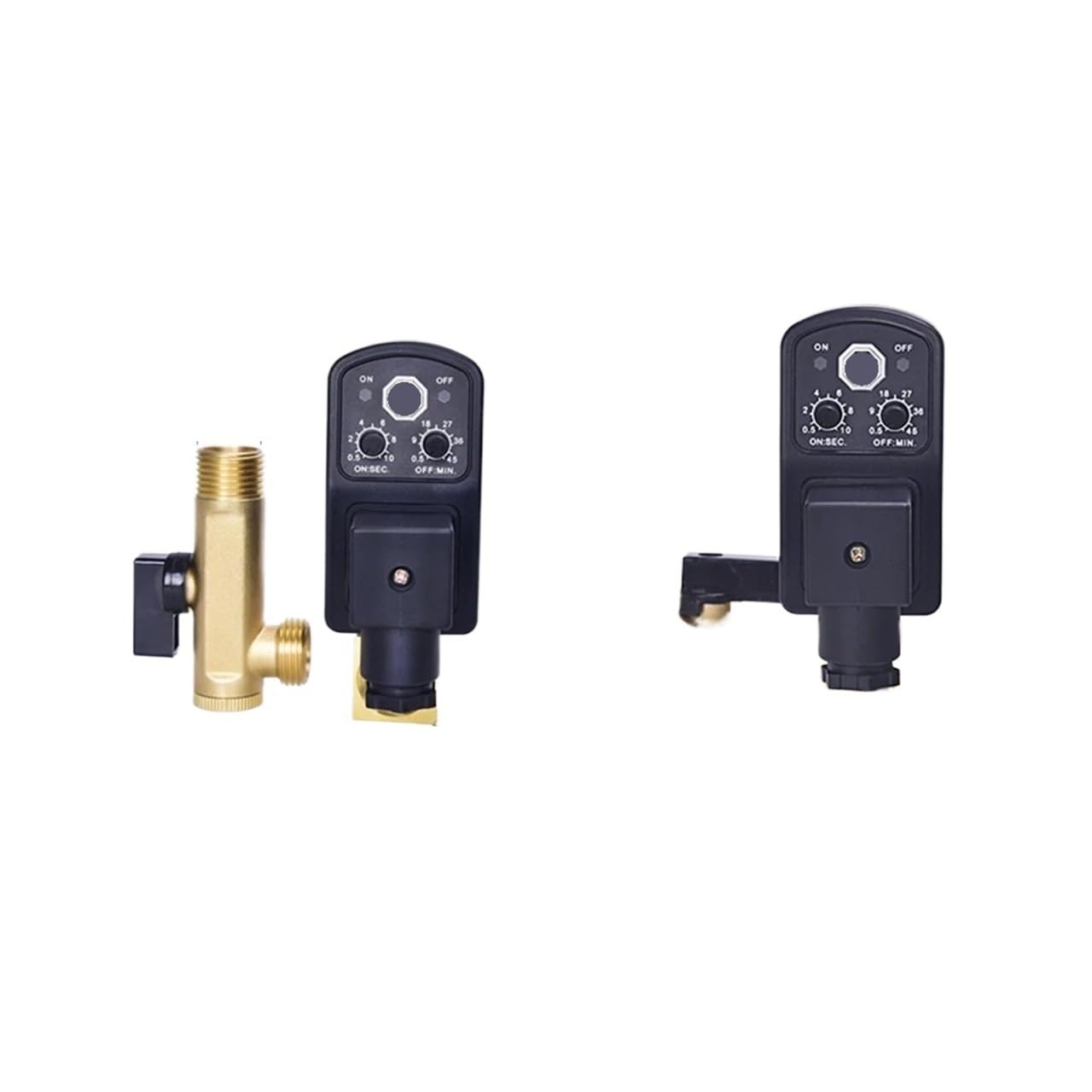 Huuoqiwy 220V 1Pcs 1/2 Inch Dn15 Ac Electronic Timing 2-Way Air Compressor Air Tank Automatic Drain Valve Valve Solenoid Valve(,Split-Boty Type)