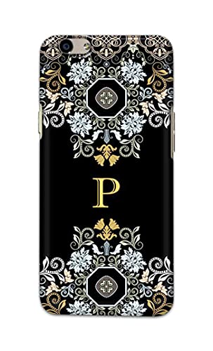 Image of Printed Hard Back Cover Case for Oppo F1s | Oppo A59 Back Cover (Alphabet P) -1803