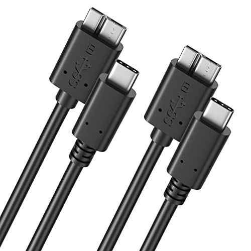 Besgoods Micro B to USB C Cable, External Hard Drive Cord