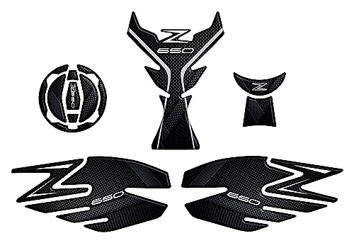 Paraserbatoio résine 3D Kawasaki Z650 autocollant de protection réservoir