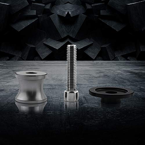 6Mm M6 X 1.5 Motorcycle Swing Arm Sliders Spools 2Pcs Cnc Swing Arm Stand Screw Compatible With Mt09 Mt-09 2014 2015 2016 2017 #TOP2