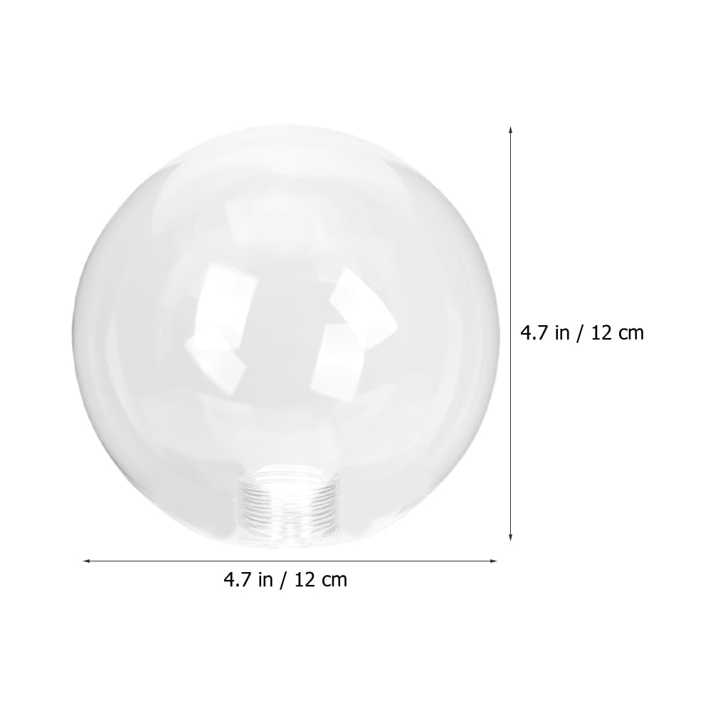 FOMIYES Paralume In Vetro Trasparente 4.72 Pollici Per Lampada G9 Globe Coperchio Lampada Da Soffitto Semplice Da Installare Decorazione Interna Casa